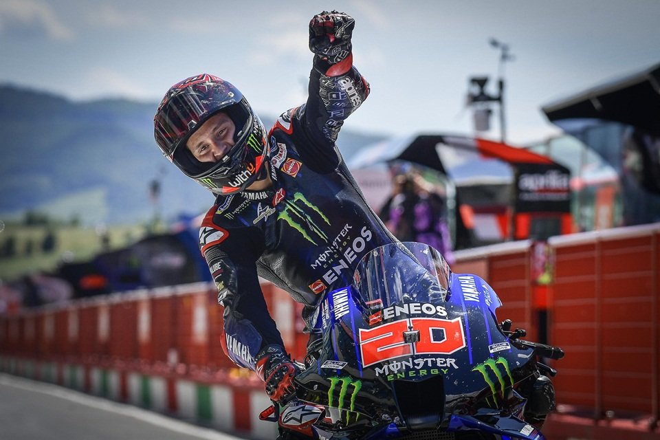 Kunci Posisi Sejak Awal Start, Fabio Quartararo Menang di MotoGP 2021 Mugello Italia, Insiden Terjatuh Dialami