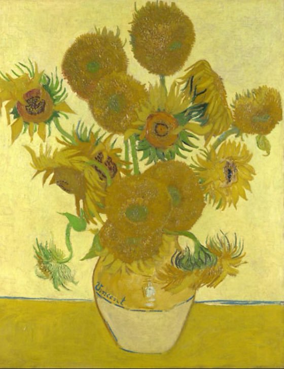 Arti Sebenarnya dari Lukisan Bunga Matahari Karya Vincent van Gogh