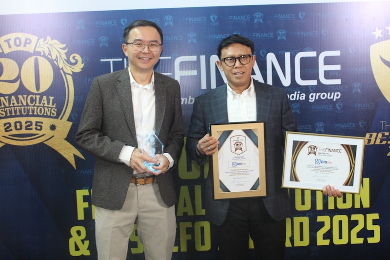 BRI Life Kantongi 3 Penghargaan di Ajang 'The Finance Executive Golden Star Award 2025'