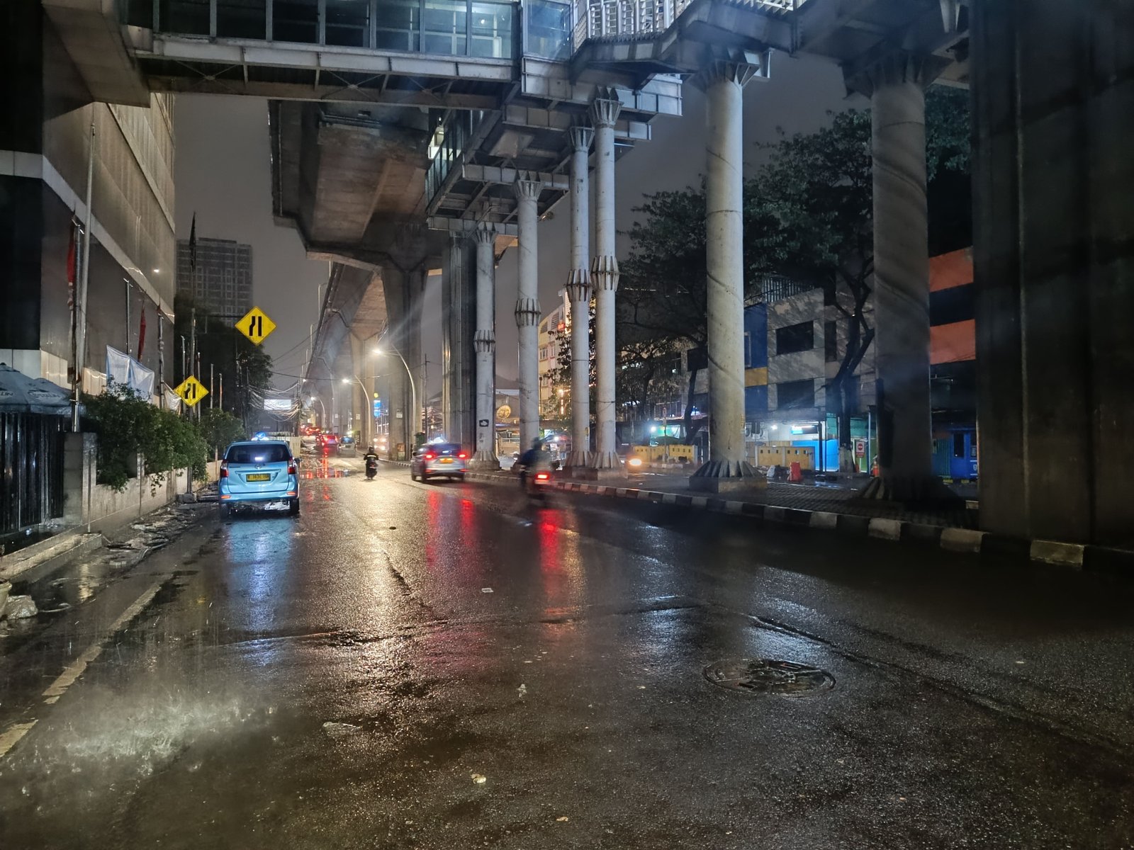 Jaksel Diguyur Hujan di Malam Hari, Cipulir dan Sekitarnya Tidak Banjir