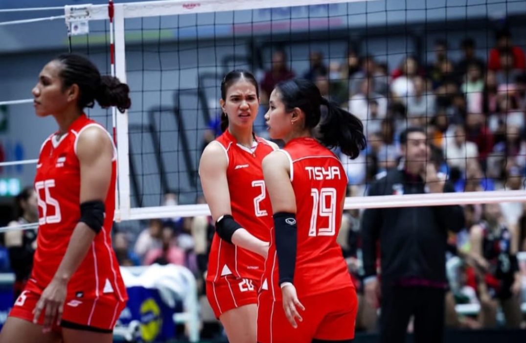 Timnas Voli Putri Indonesia Tunjukkan Progres Positif Jelang Seri 2 SEA Women's V League