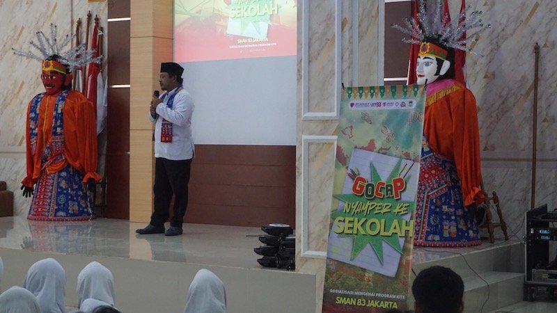 Budaya Betawi Masuk Kelas! GOCAP Nyamper ke Sekolah Sapa Generasi Muda