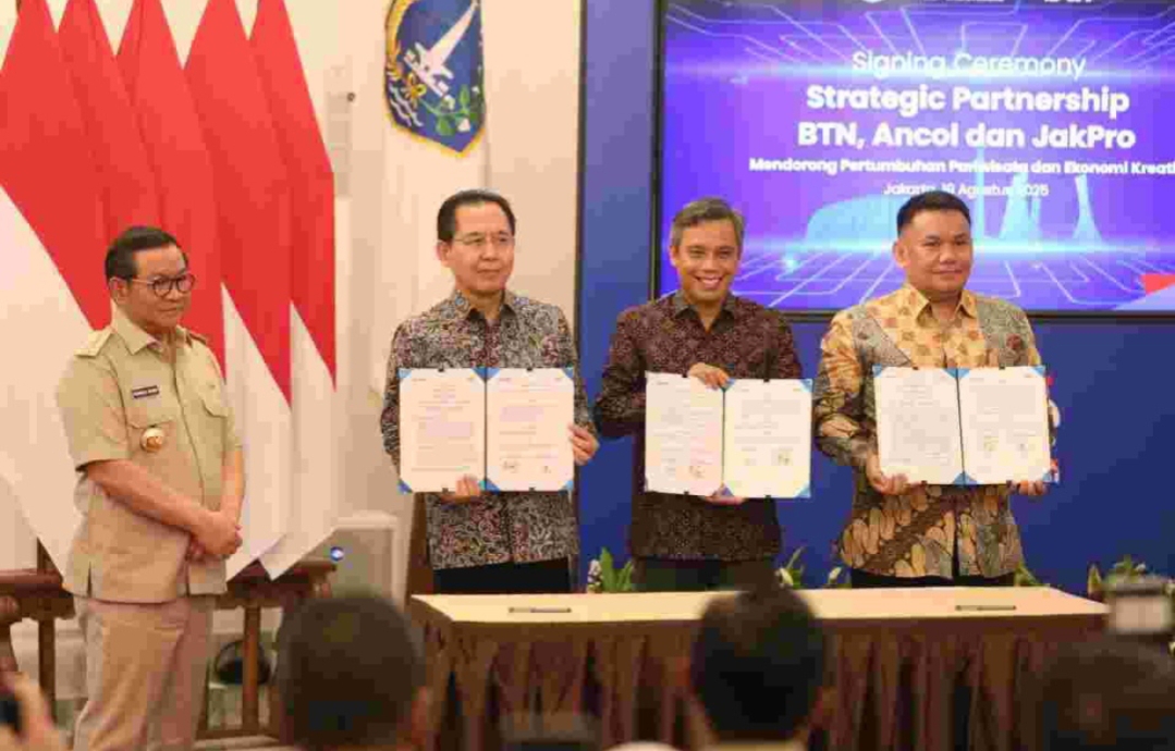 BTN, Ancol, dan Jakpro Teken MoU untuk Kembangkan Empat Sektor di Jakarta