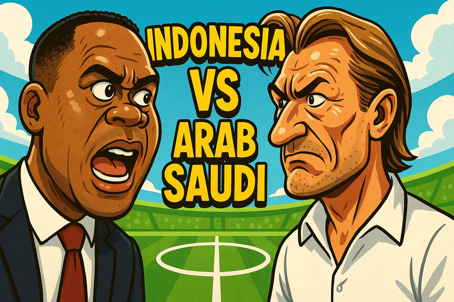 Klik di Sini, Link Nonton Siaran Langsung Indonesia vs Arab Saudi
