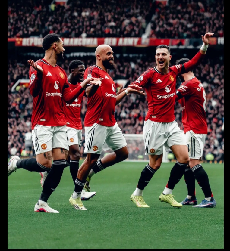 Manchester United Catat Kuatrik Kemenangan dengan Kalahkan 10 Pemain Tottenham di Old Trafford