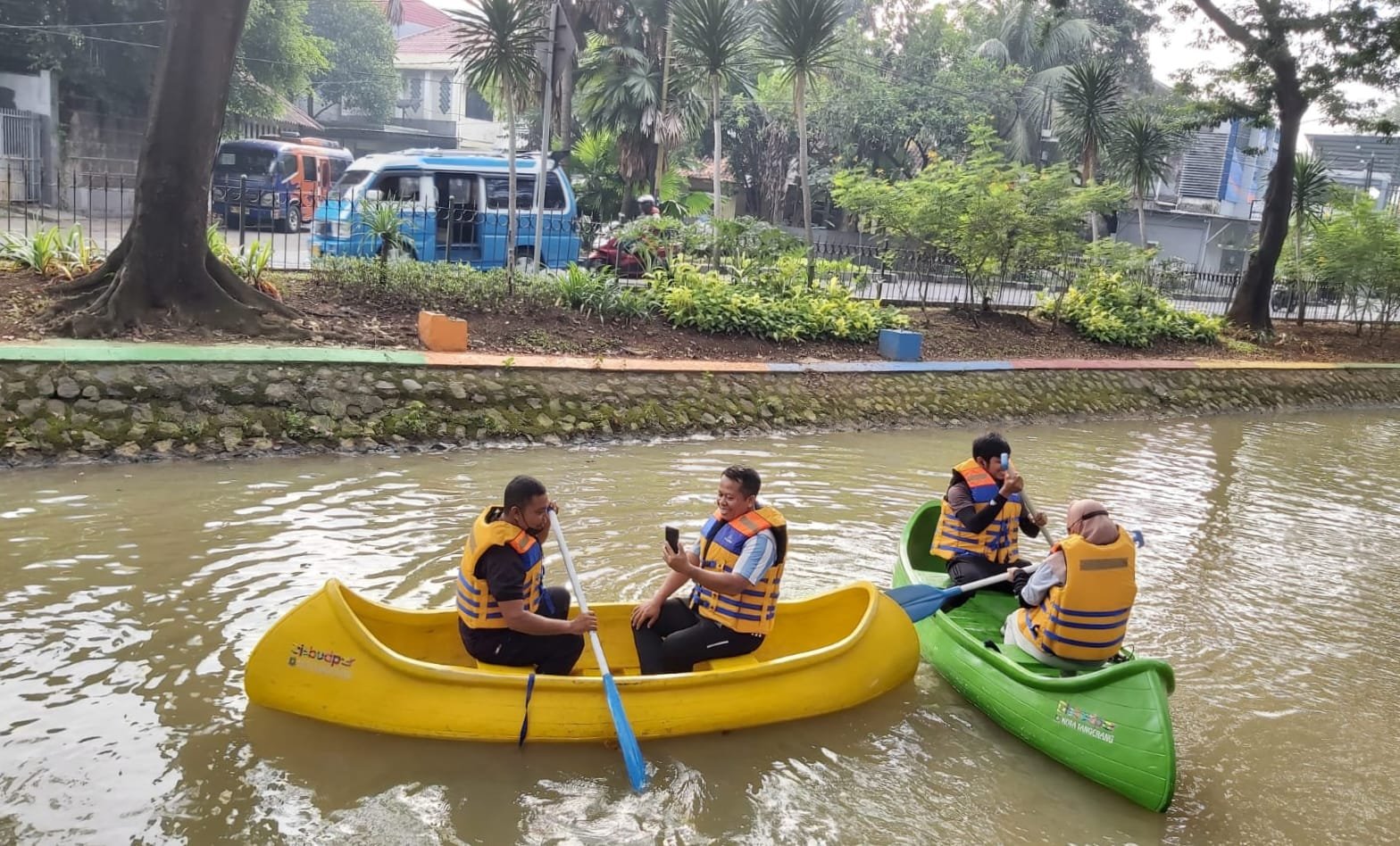 Wisata Perahu Kano Kota Tangerang Dibuka Sabtu Besok, Gratis Lho...