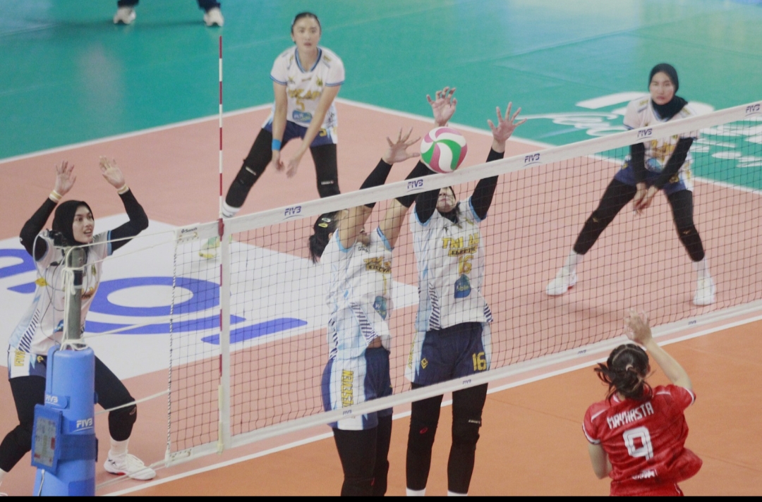 Putri TNI AU Membuat Awalan Bagus pada Pertandingan Pembuka Livoli Divisi Utama 2025 Putaran Reguler Kedua