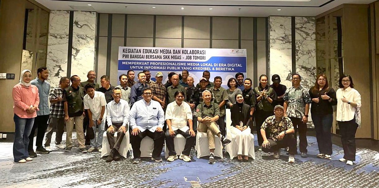 SKK Migas dan JOB Tomori Tingkatkan Profesionalisme Jurnalis Banggai lewat Edukasi Media