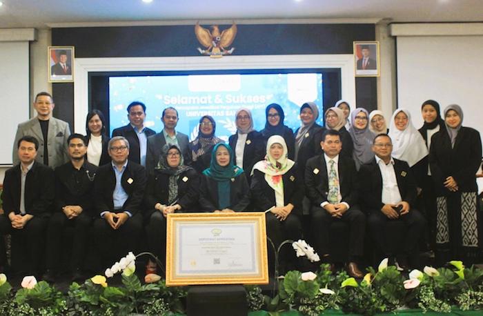 Serah Terima APT Universitas Sahid Terselenggara Lancar