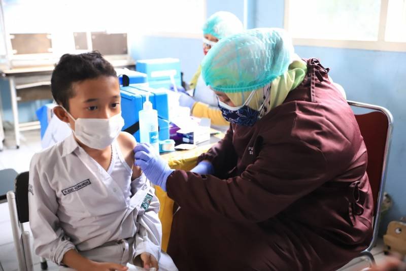 Tahun Ajaran Baru, Dinkes Sisir Siswa Baru Belum Tervaksinasi 