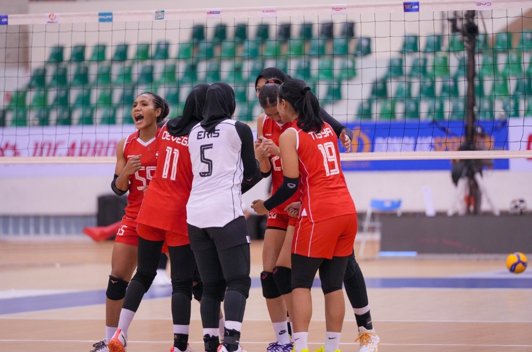 Mainkan Tiga Pemain Tidak Bugar, Timnas Voli Putri Indonesia Gagal Tampilkan Performa Terbaik