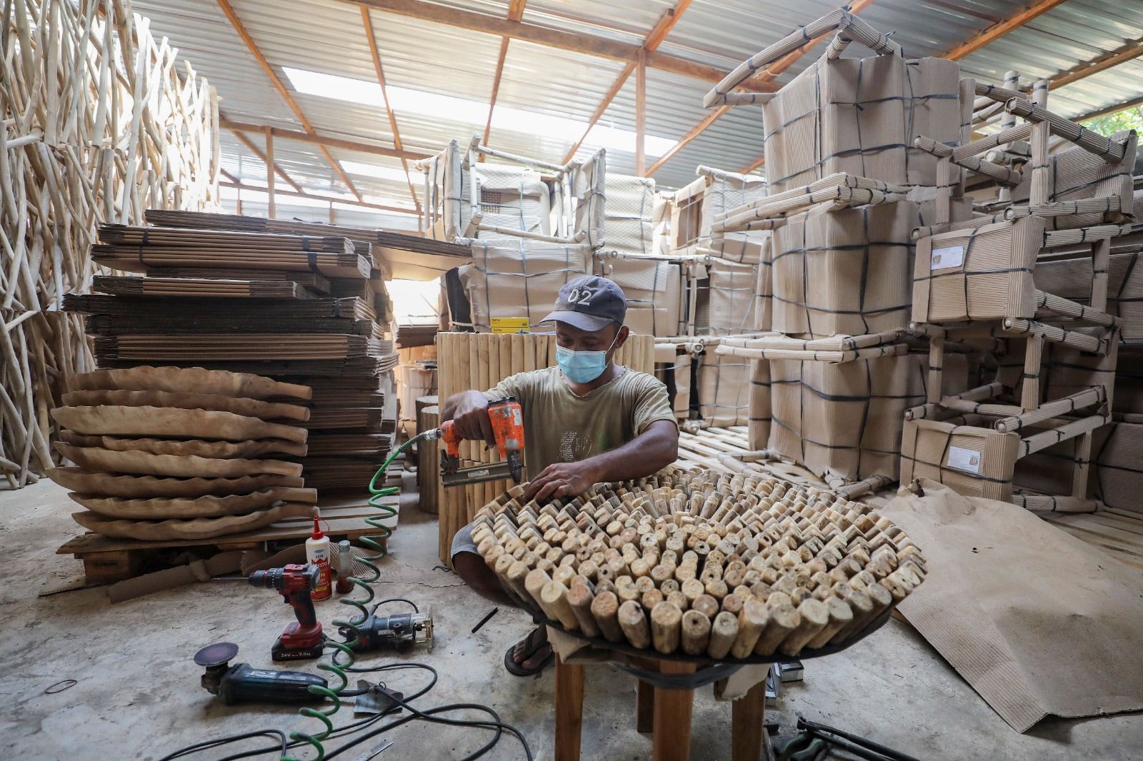 BNI Xpora Bantu UMKM Furniture Klaten Tembus Pasar Global