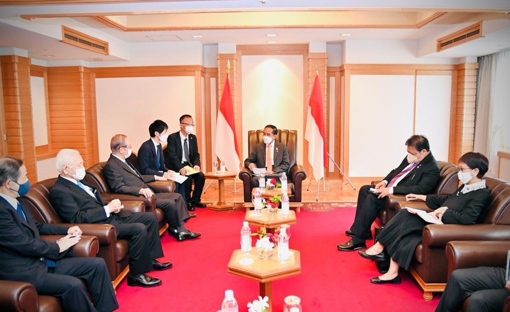 Jokowi Bahas Peran Jepang dan Indonesia, Peringati 65 Tahun Hubungan Diplomasi