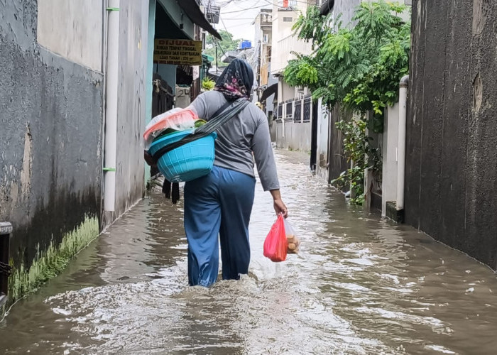 Hujan Deras Bikin 6 RT dan 4 Ruas Jalan di Jakut dan Jaksel Terendam Banjir