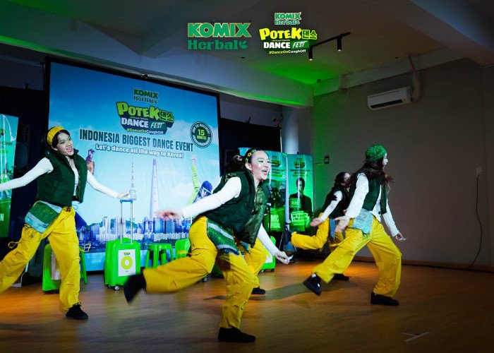  Komix Herbal Potek Dance Fest Bukan Sekadar Kompetisi