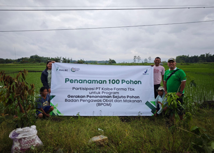 Tanam 600 Bibit Pohon di Wonogiri, Kalbe Konsisten Tingkatkan Kualitas Lingkungan