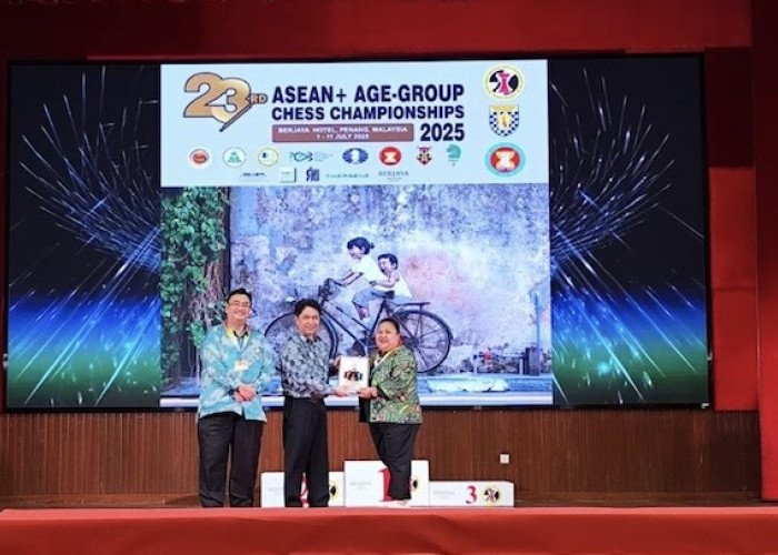 JAPFA Terima Penghargaan dari ASEAN Chess Confederation (ACC) di Penang Malaysia