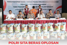 Satgas Pangan Polri Sita 12,5 Ton Beras Oplosan di Sidoarjo