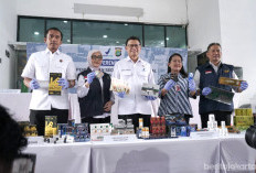 BPOM dan Polda Metro Jaya Ciduk Gudang Obat Penambah Stamina Pria