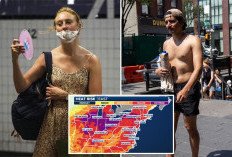 Ngeri, Gelombang Panas Hantam Amerika Utara